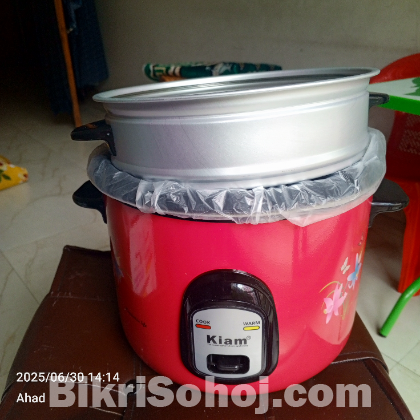 Kiam rice cooker 1.8Ltr